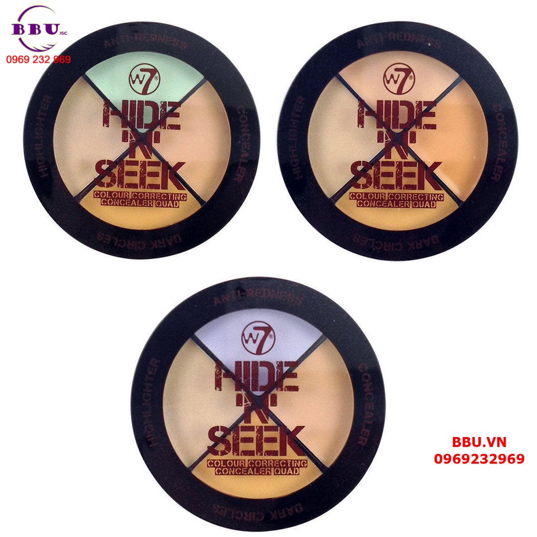 Kem-che-khuyet-diem-4-tone-mau-W7-Hide-Seek-Concealer 